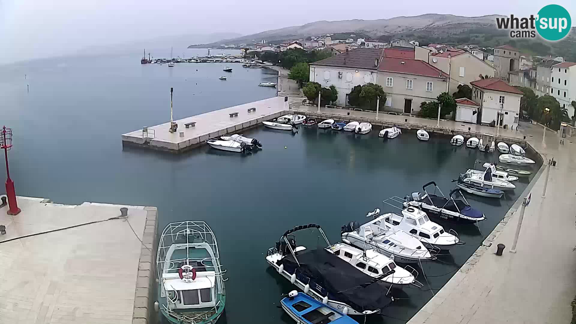 Pag Live webcam – porto turistico