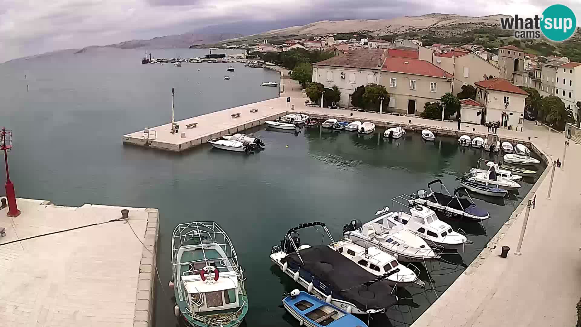 Pag spletna kamera – Mestna marina