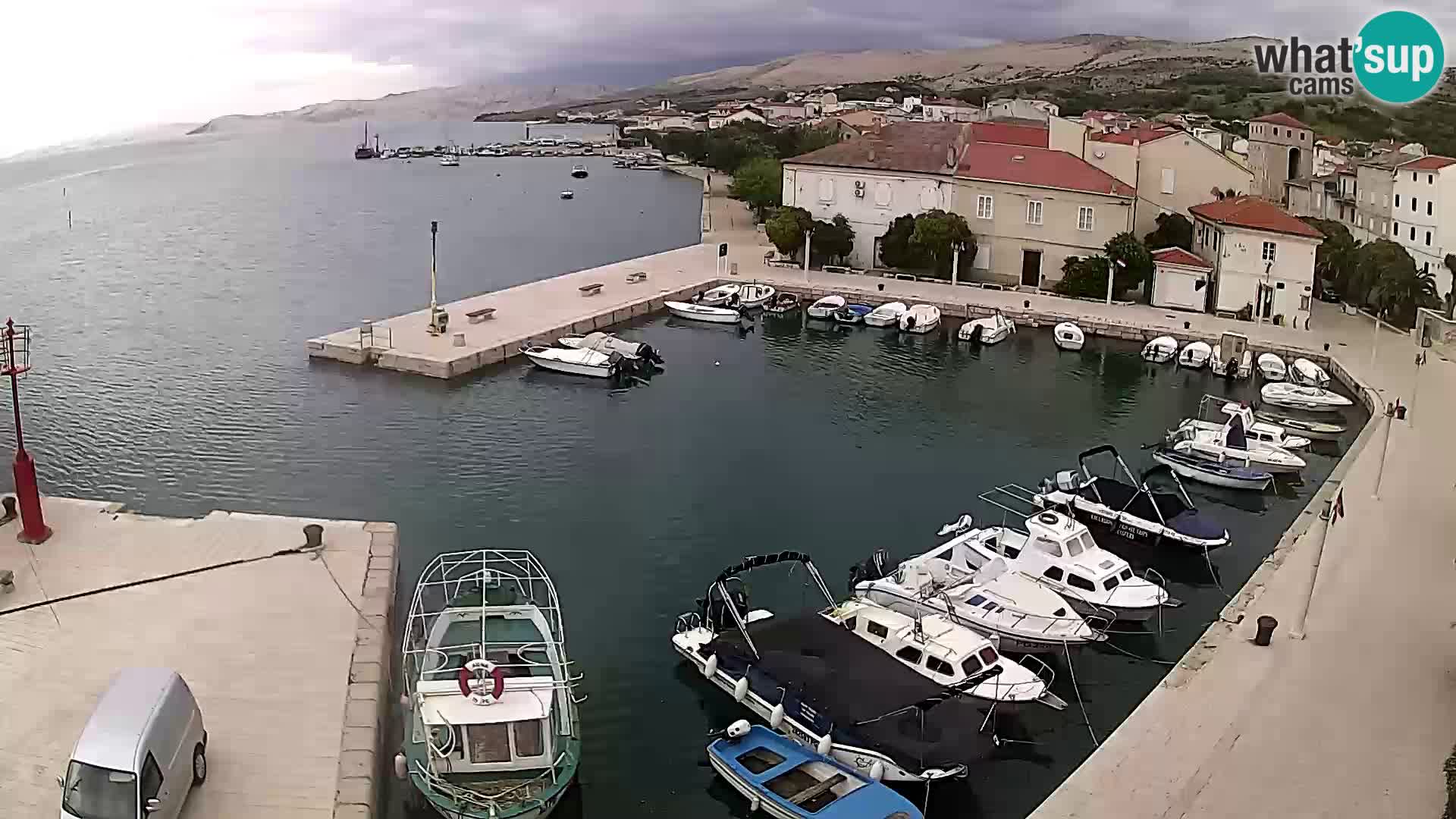Pag Live webcam – porto turistico