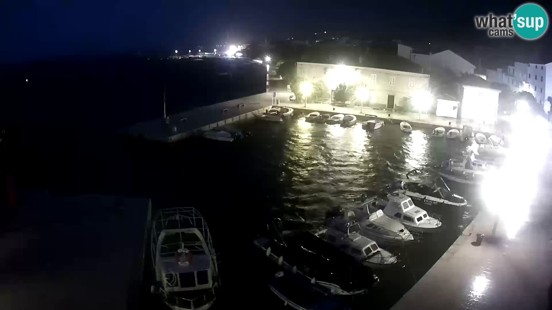 Livecam Pag – Marina de la ville