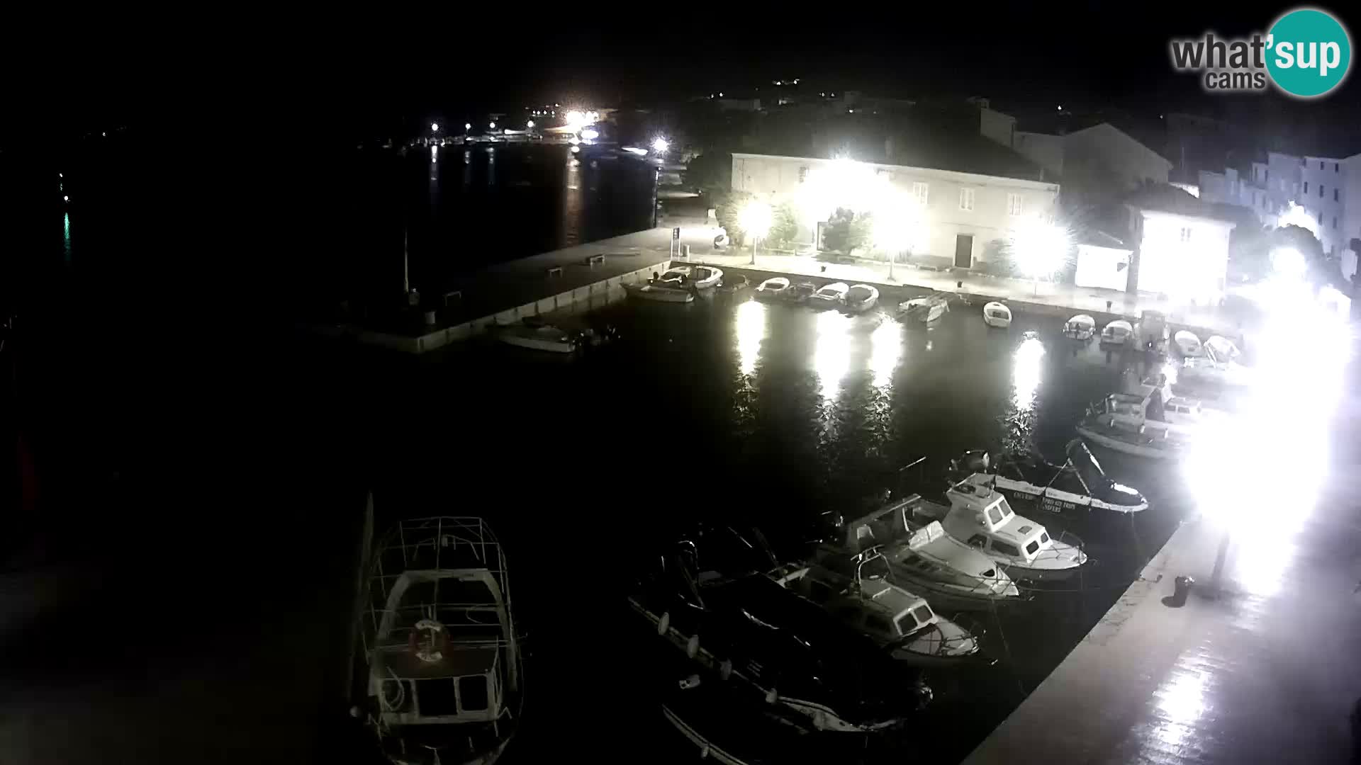 Pag webcam – town marina