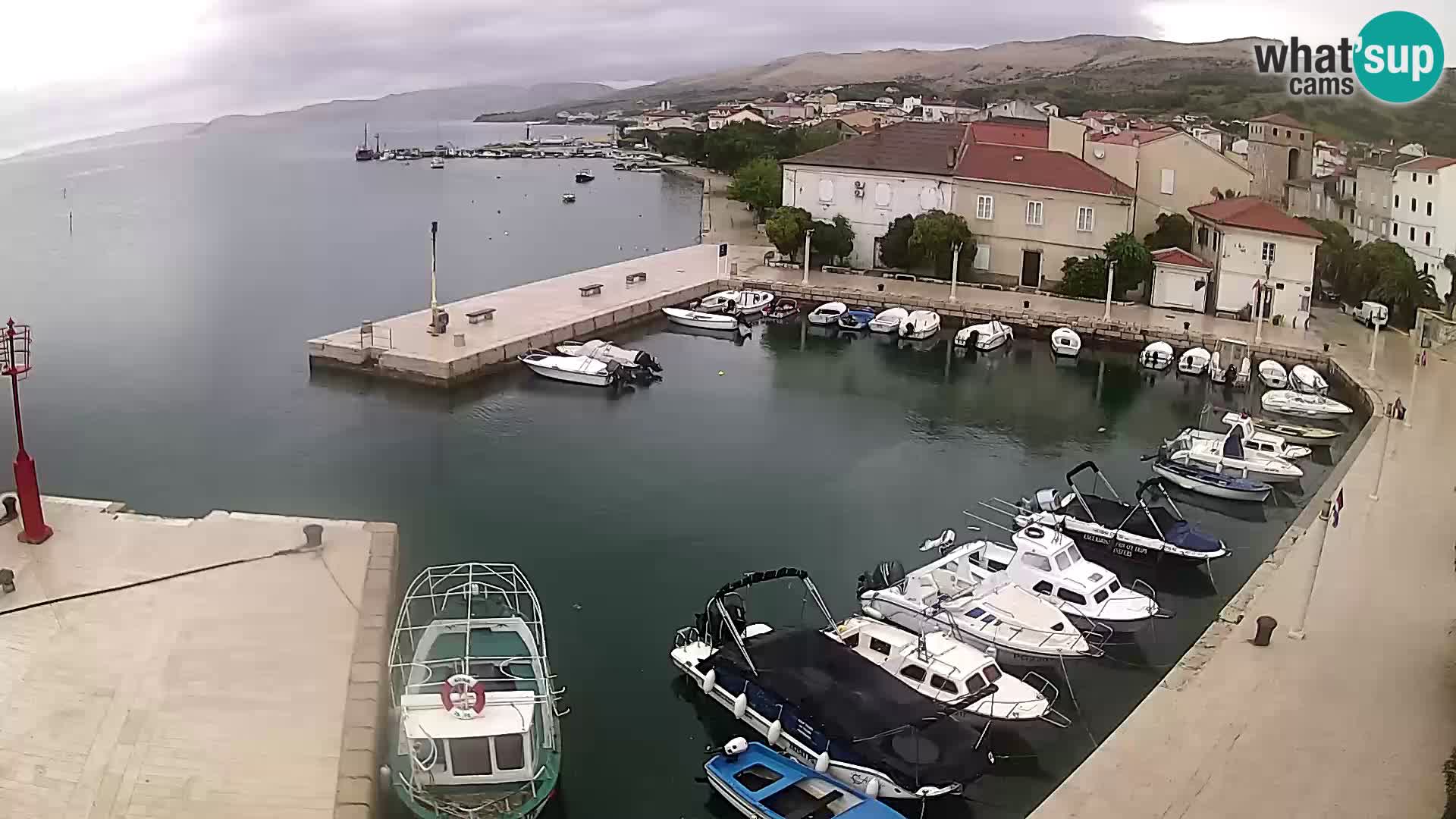 Pag webcam – town marina