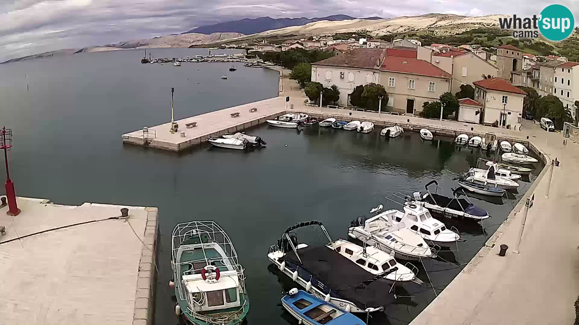 Pag Live webcam – porto turistico