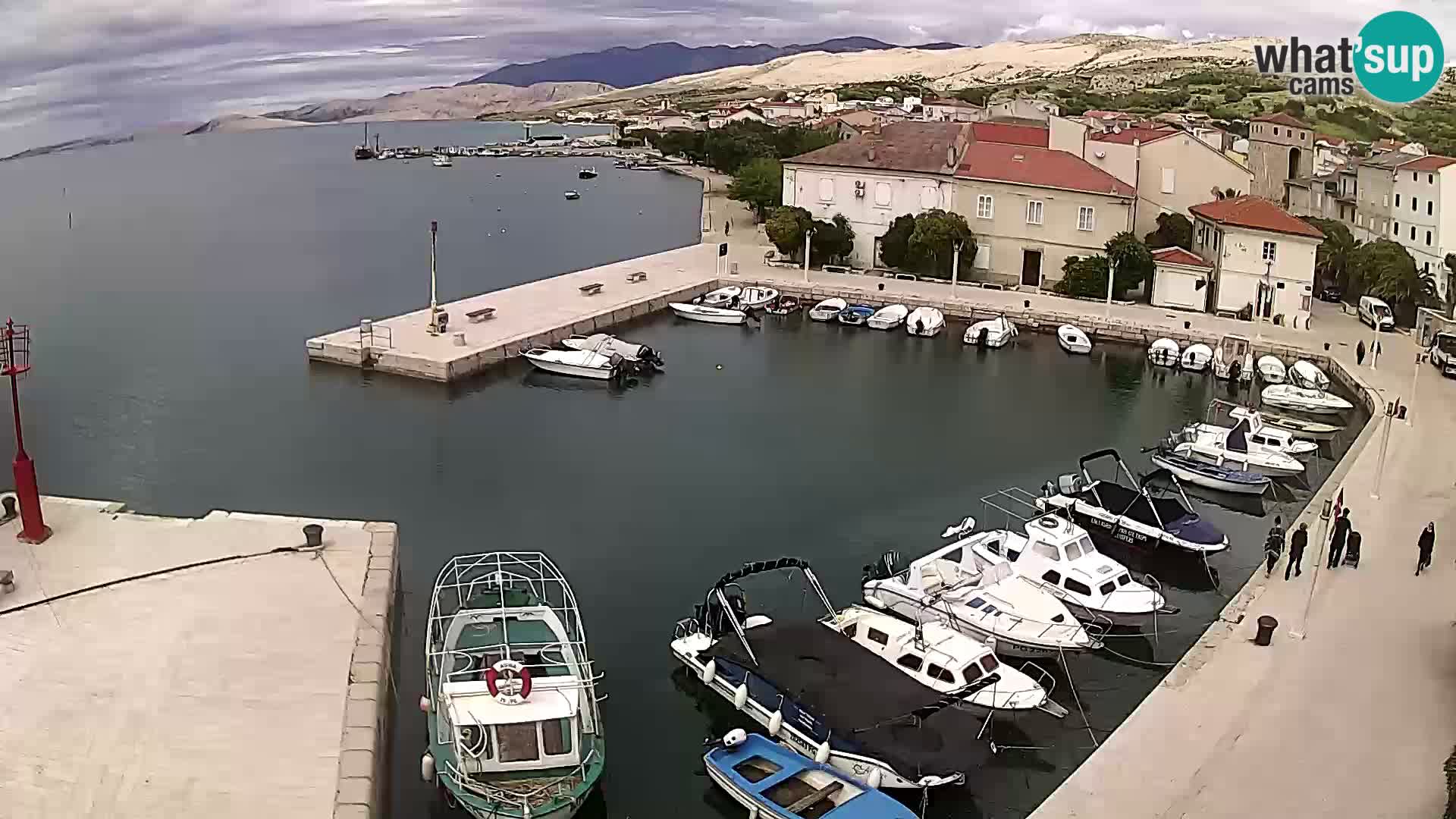 Pag spletna kamera – Mestna marina