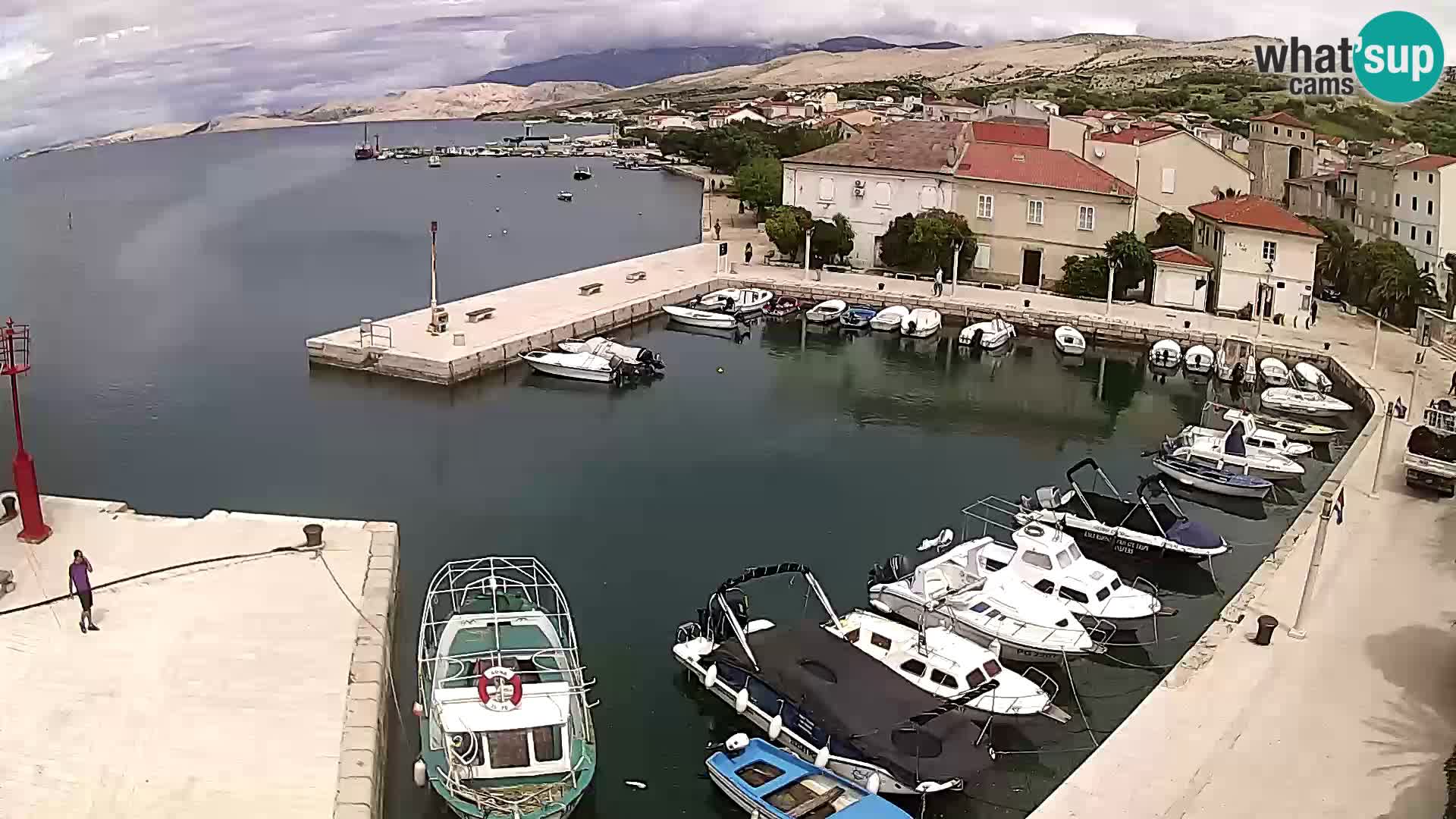 Pag web kamera – gradska marina