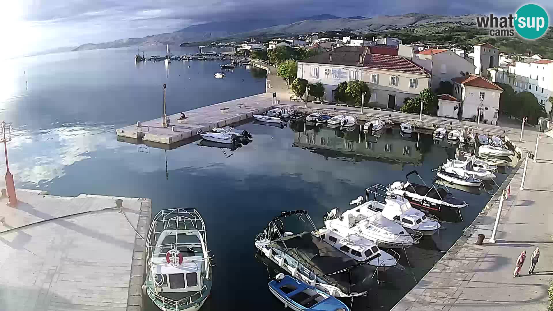 Pag webcam – town marina