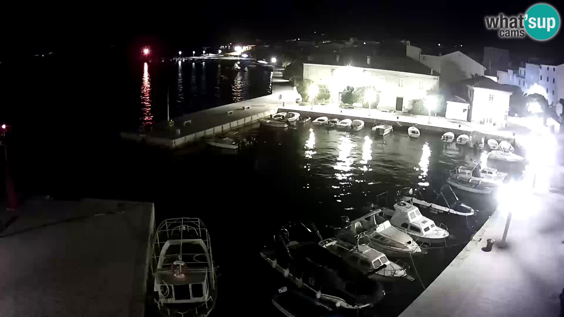 Livecam Pag – Marina de la ville