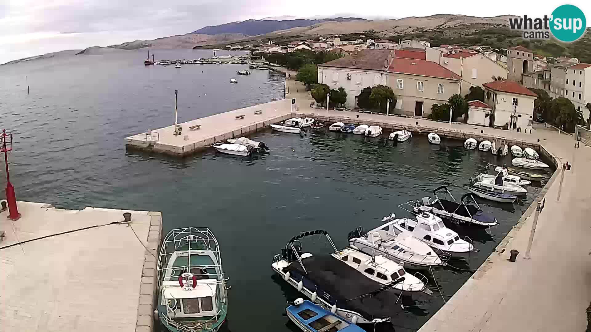Pag Live webcam – porto turistico