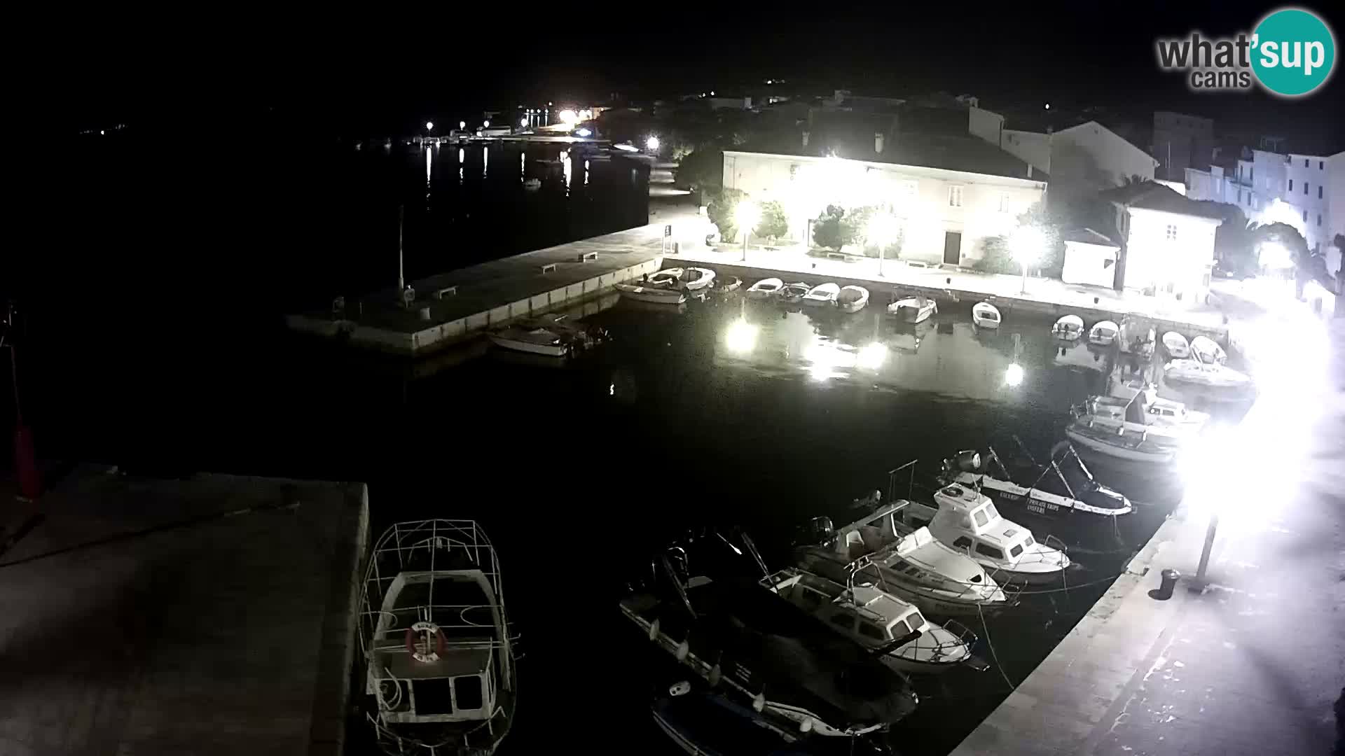 Pag webcam – town marina
