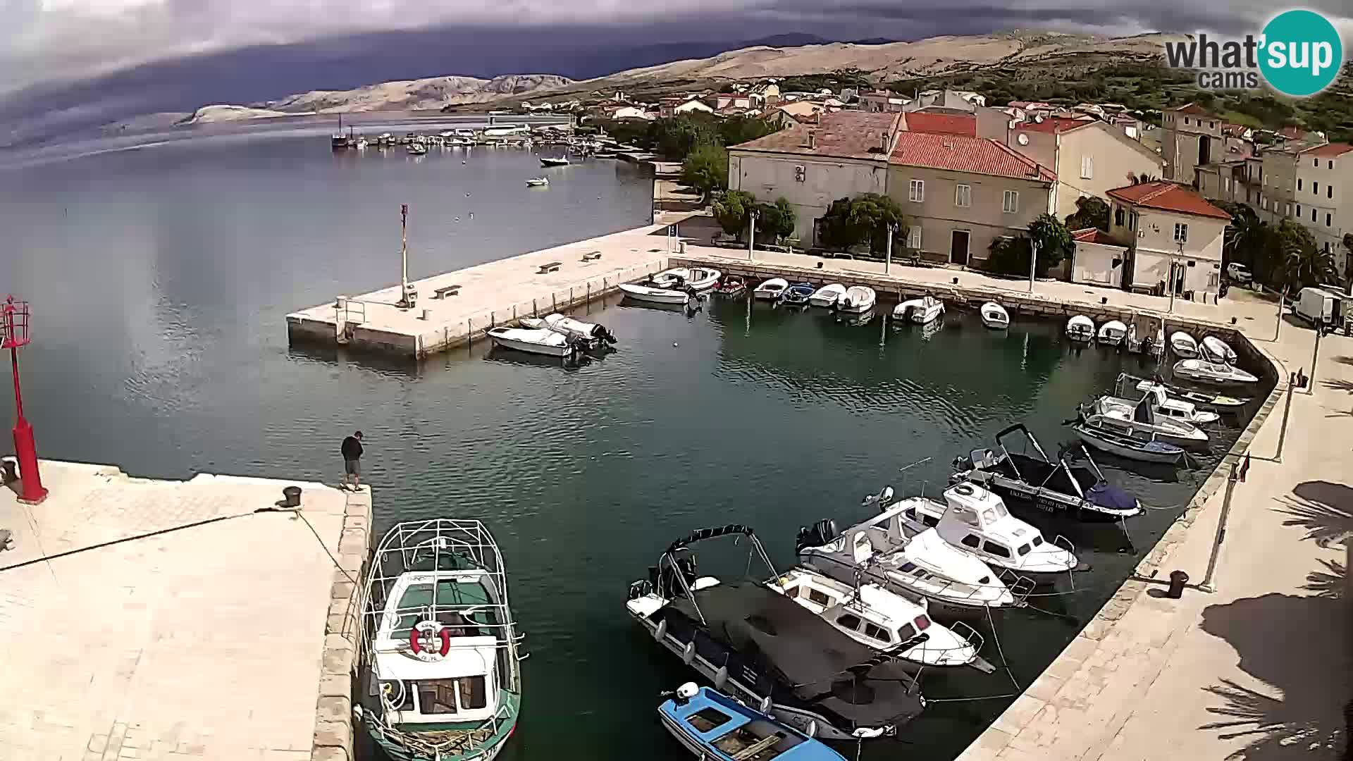 Pag webcam – town marina
