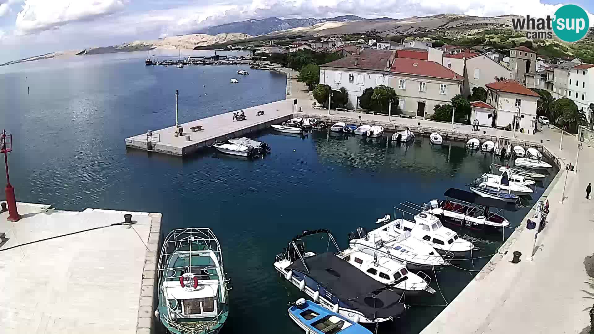 Pag spletna kamera – Mestna marina