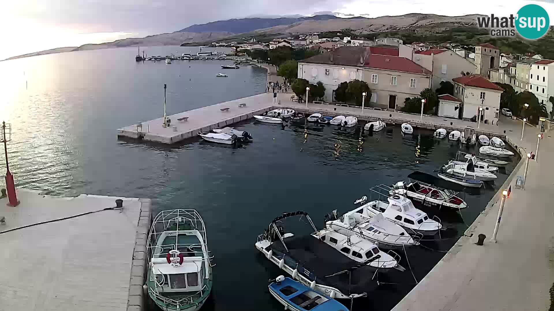 Pag spletna kamera – Mestna marina