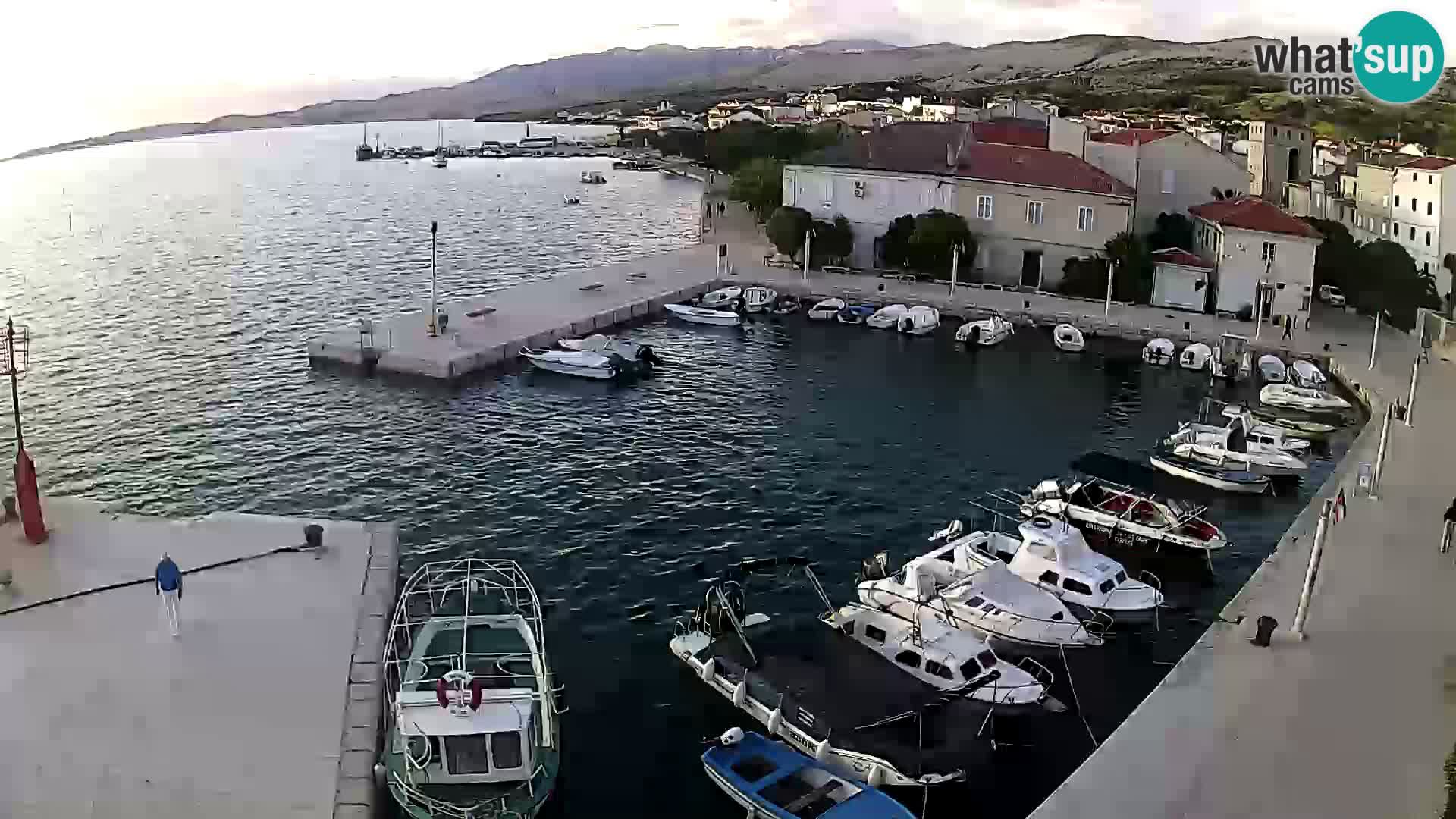 Pag spletna kamera – Mestna marina