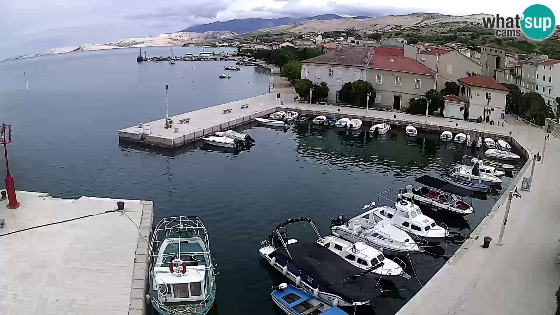 Pag spletna kamera – Mestna marina