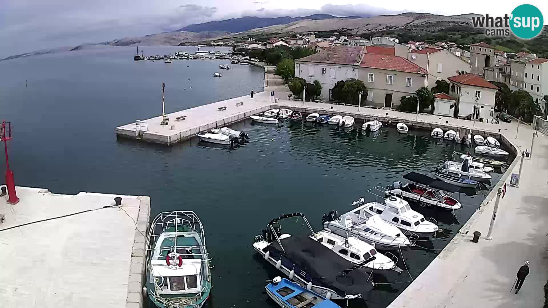 Pag webcam – town marina