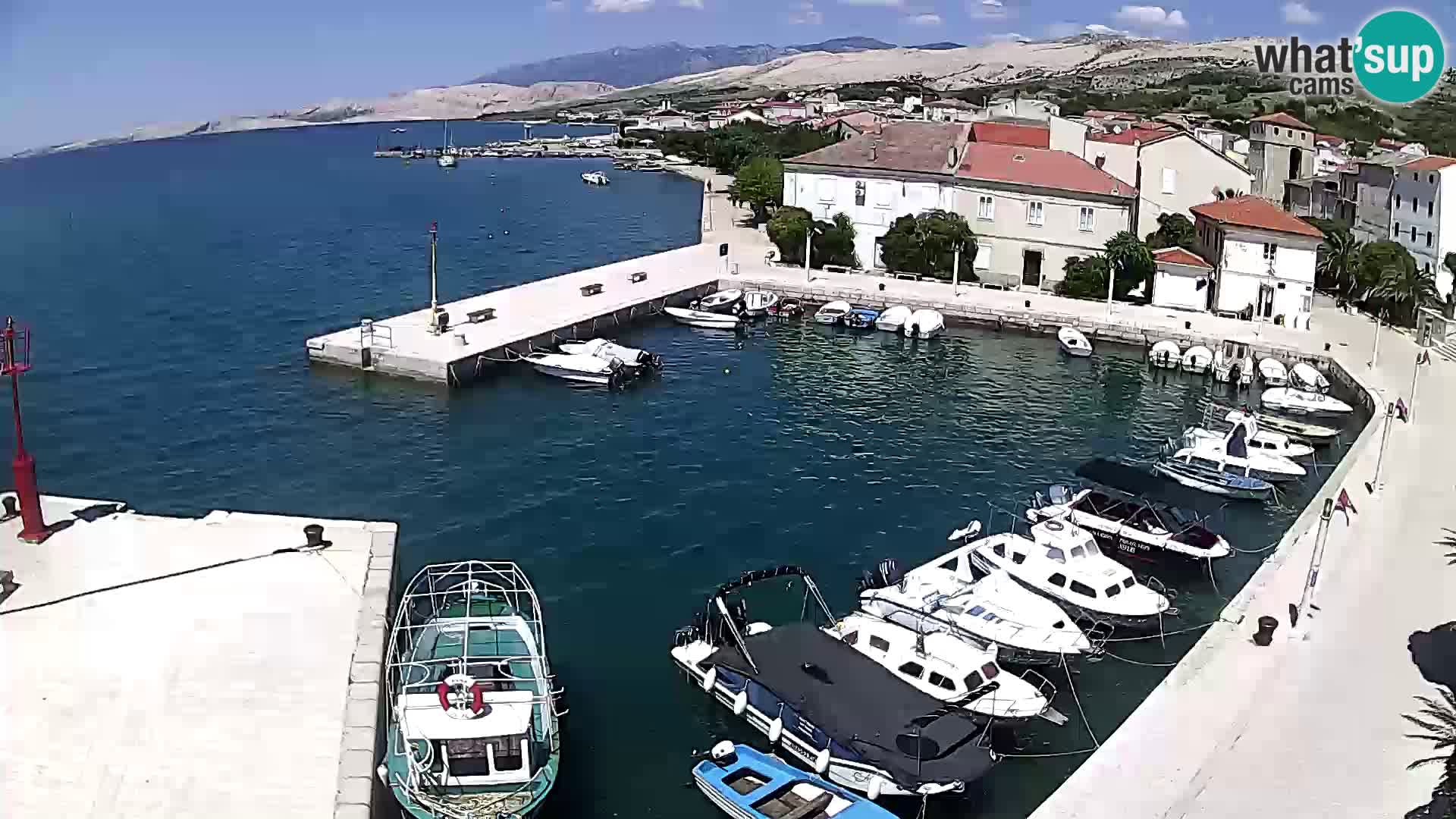 Pag spletna kamera – Mestna marina