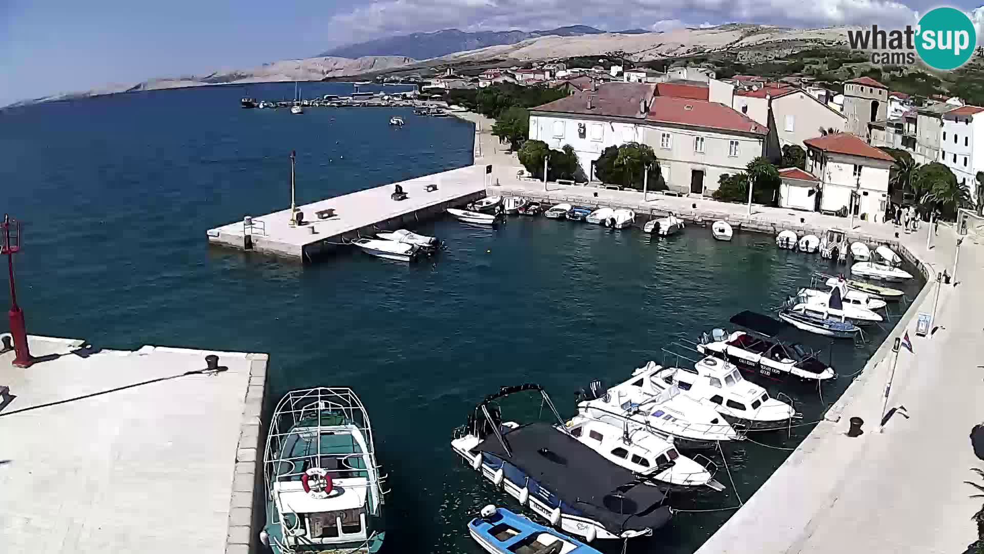 Pag web kamera – gradska marina