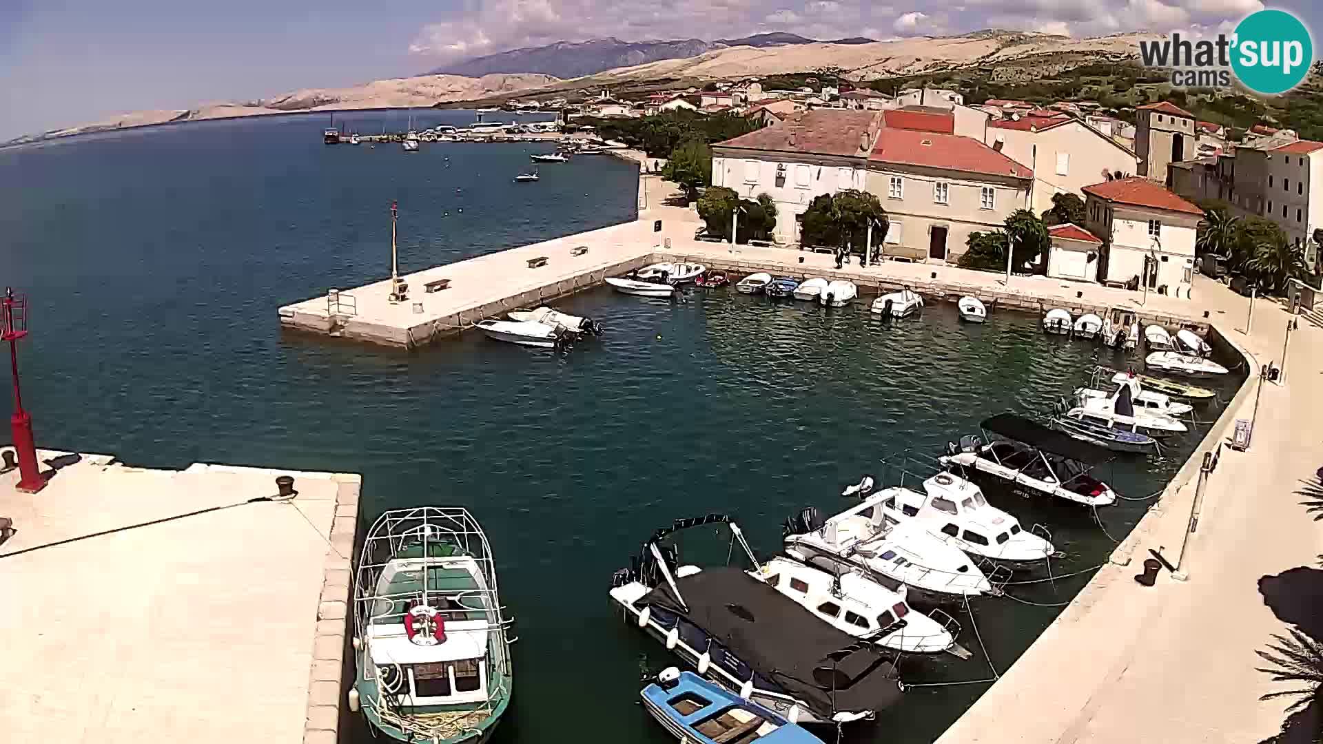 Pag Live webcam – porto turistico