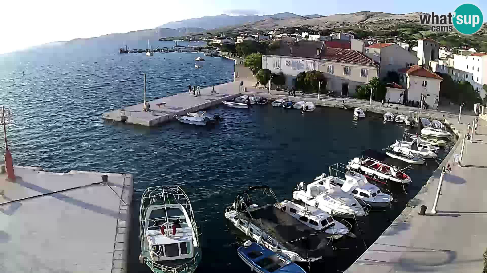 Pag Live webcam – porto turistico