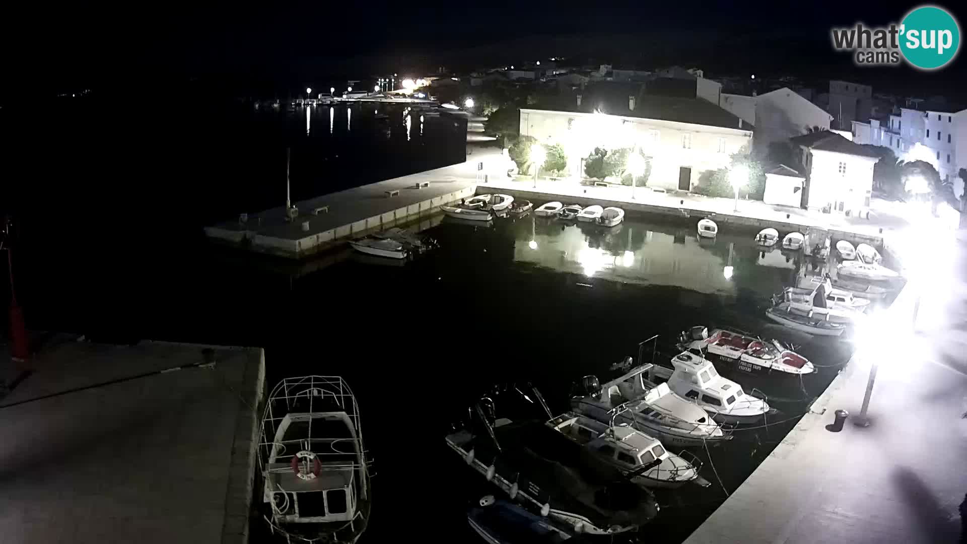 Livecam Pag – Marina de la ville