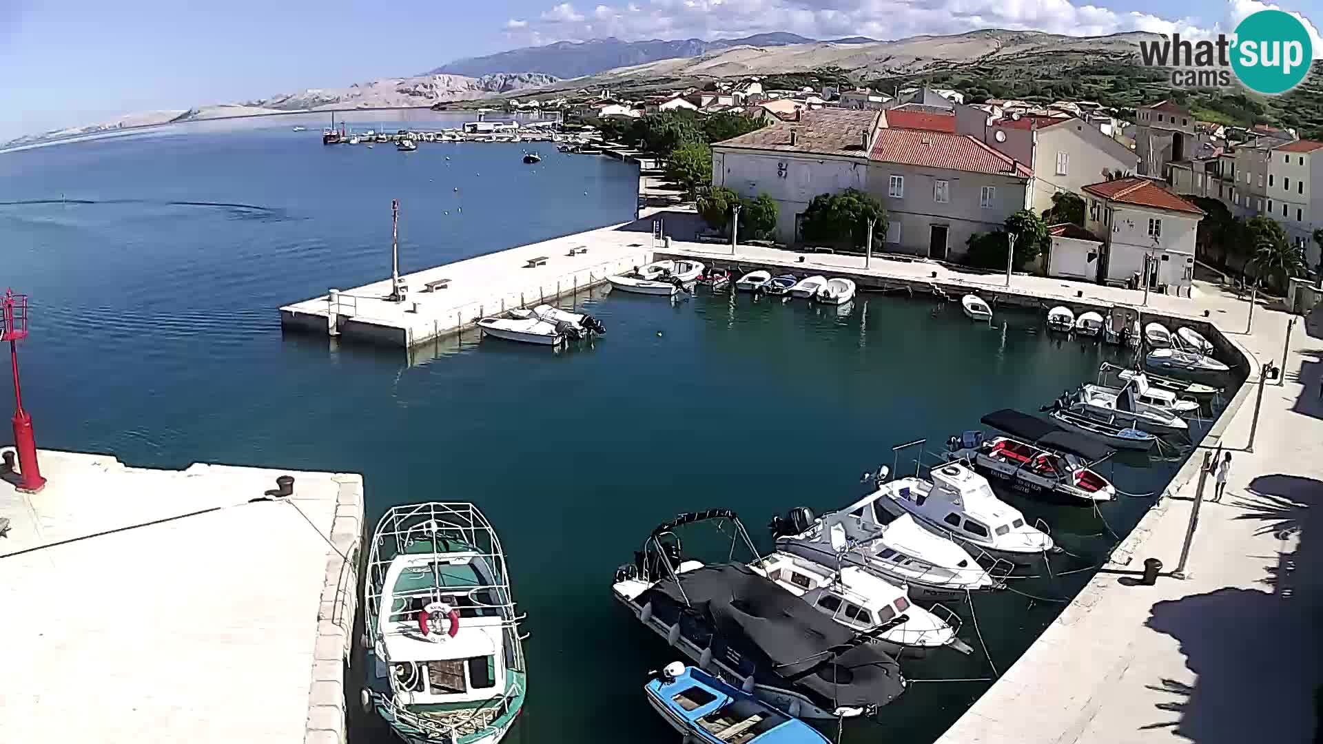Pag Live webcam – porto turistico