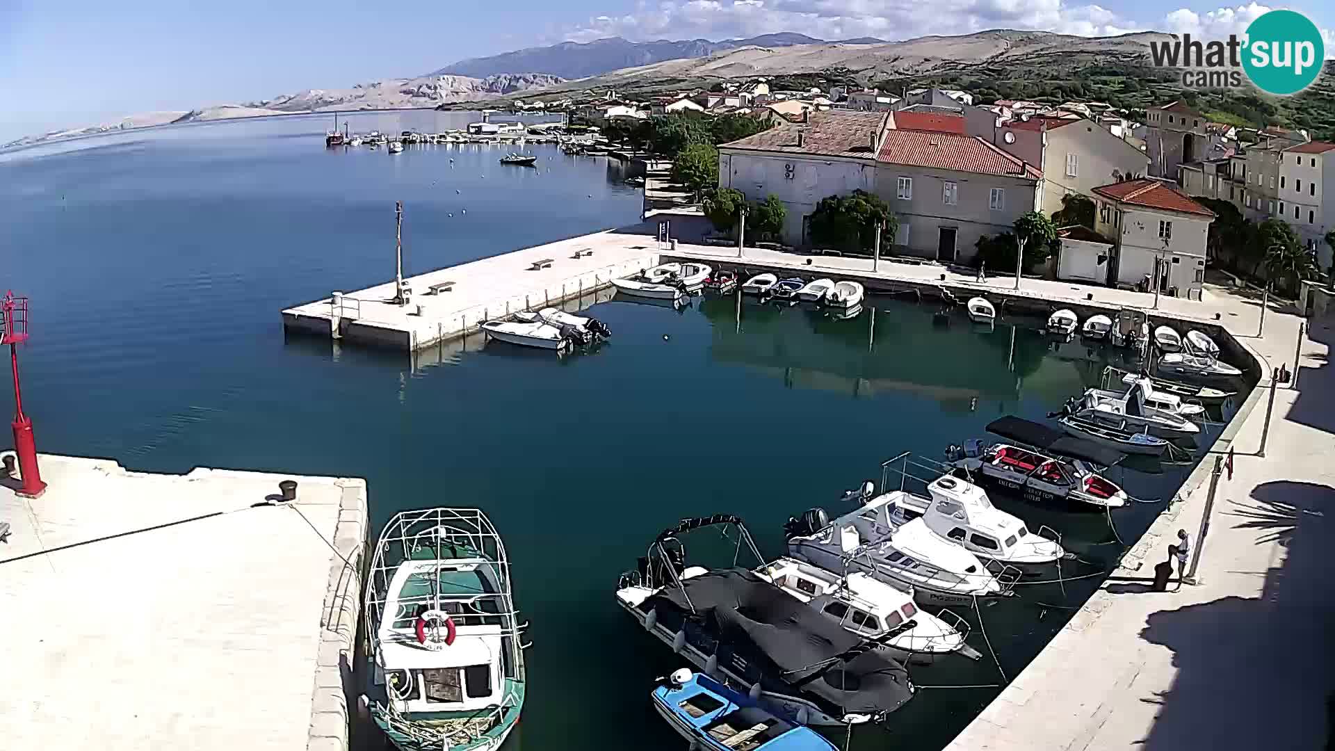 Pag web kamera – gradska marina