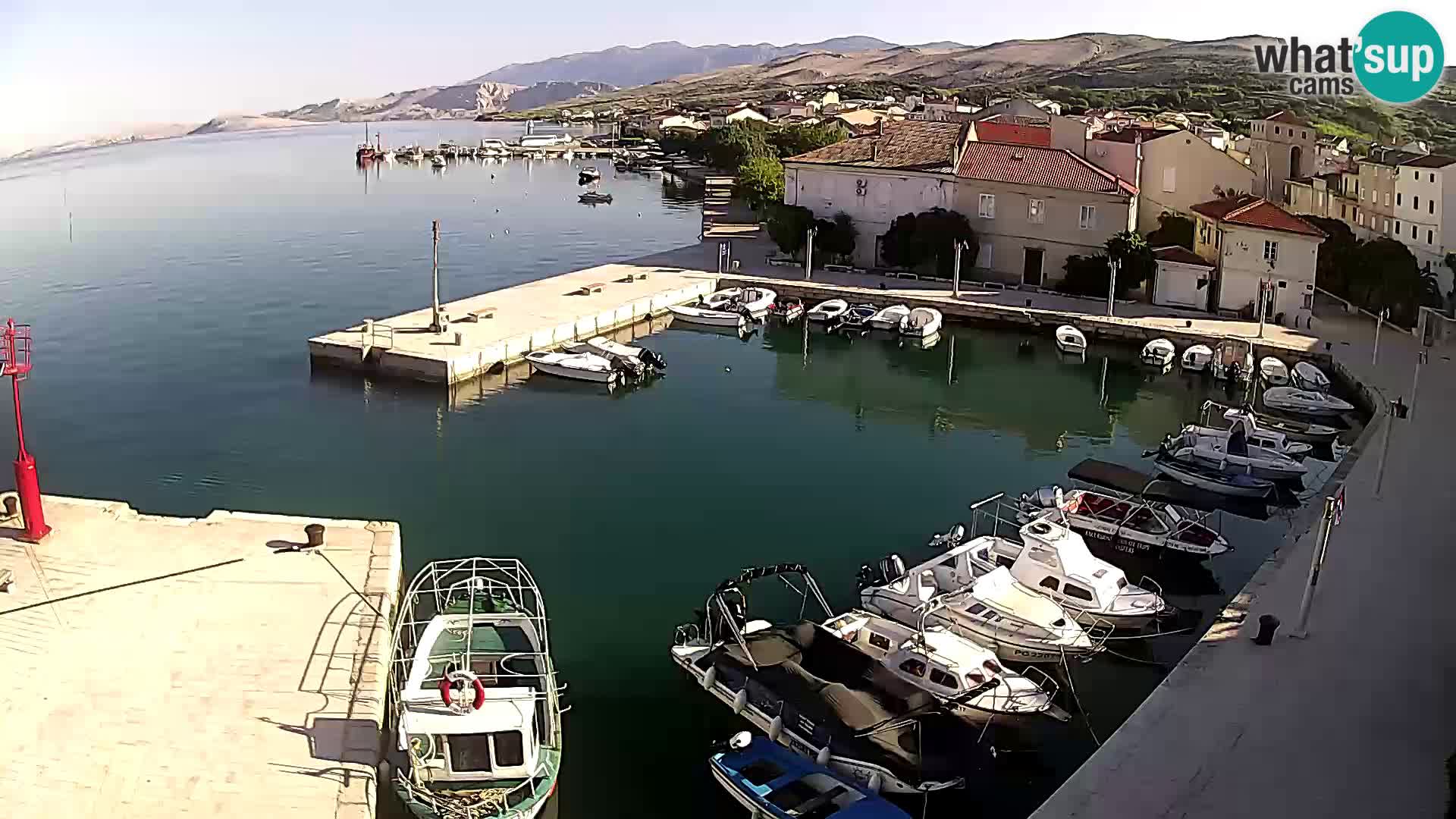 Pag spletna kamera – Mestna marina