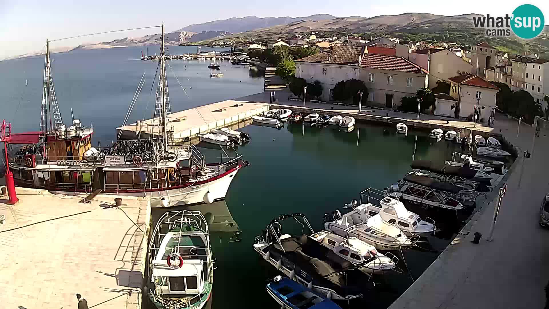 Pag web kamera – gradska marina