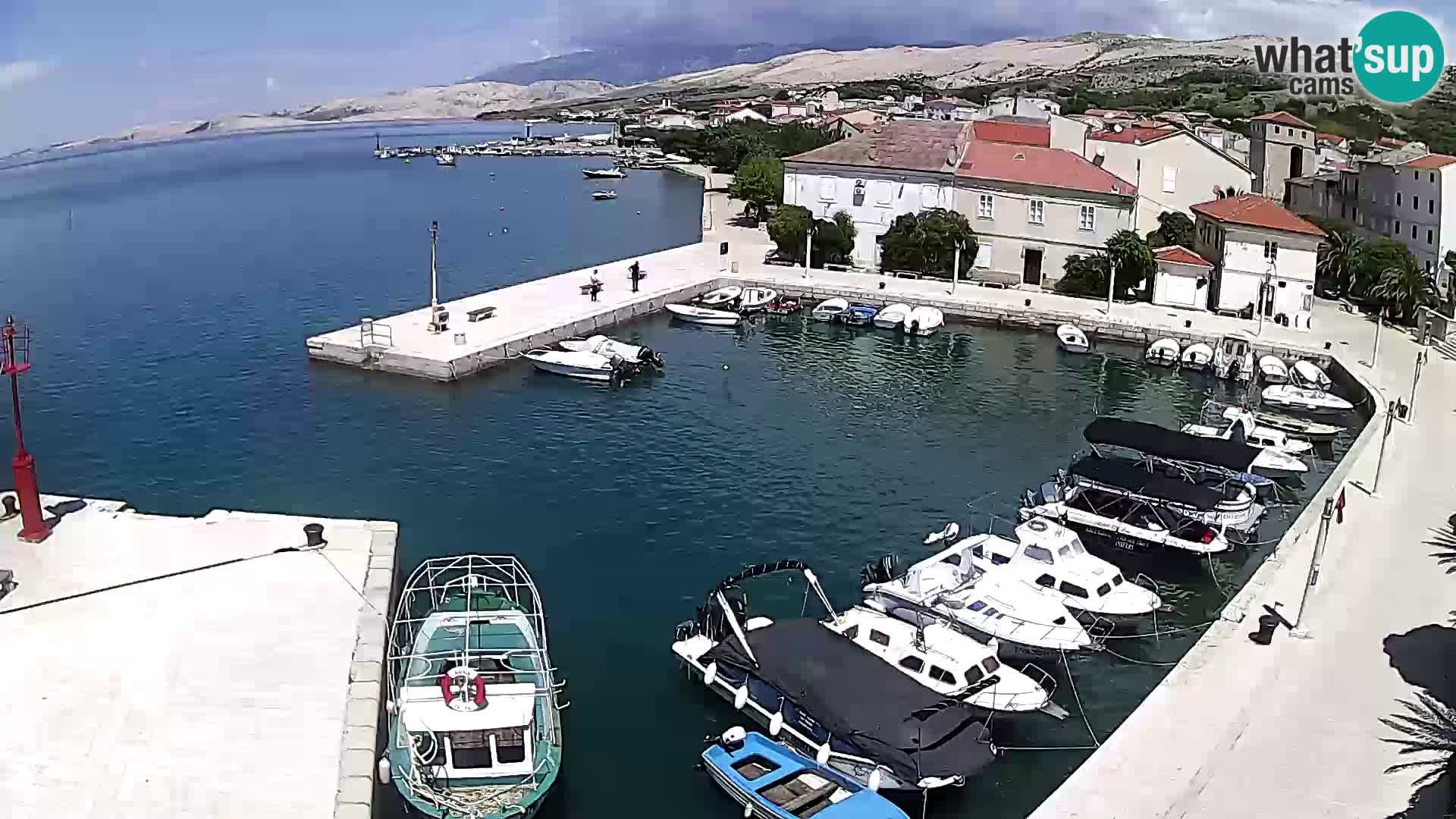 Pag spletna kamera – Mestna marina