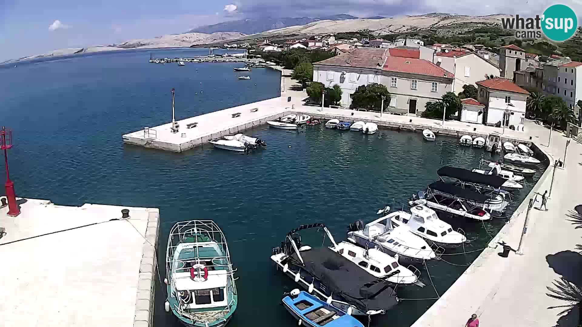 Pag web kamera – gradska marina