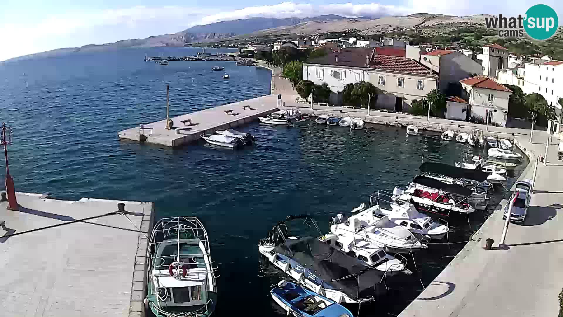 Pag Live webcam – porto turistico