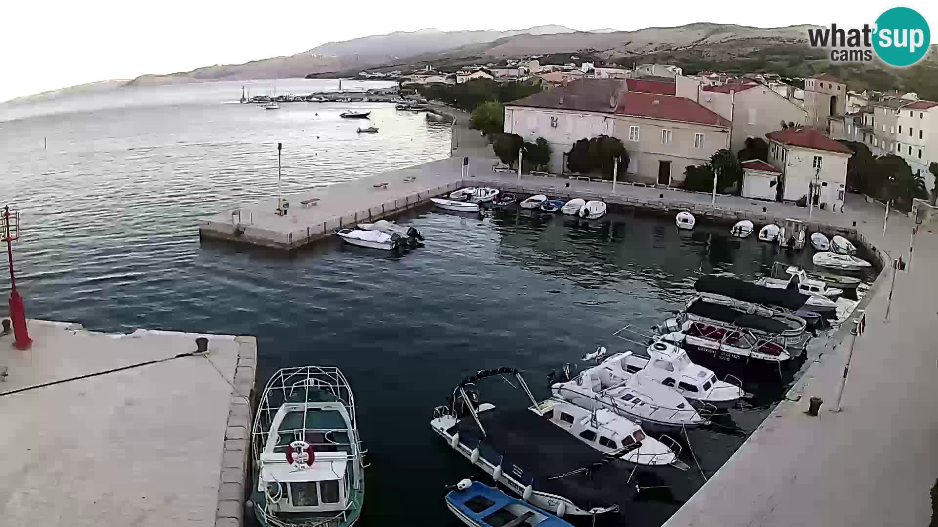 Livecam Pag – Marina de la ville