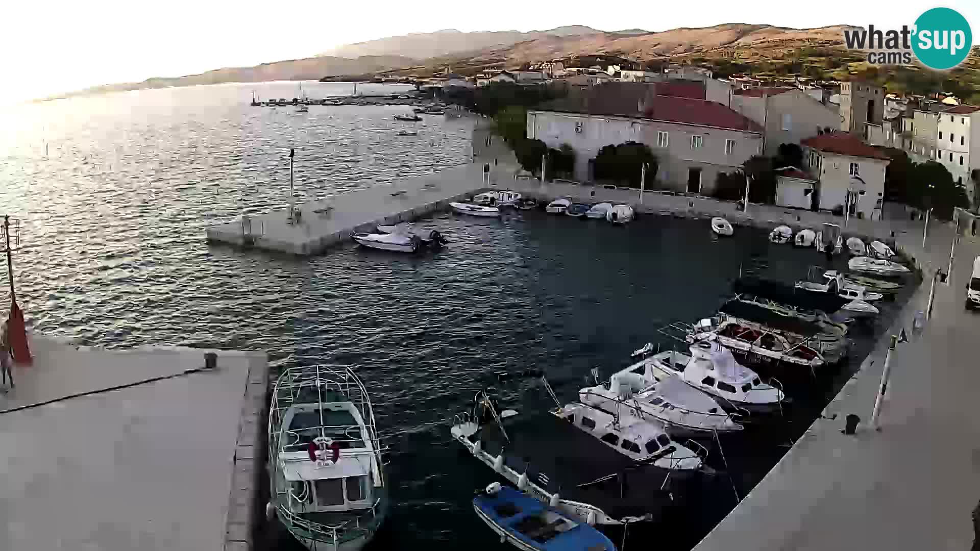 Pag webcam – town marina