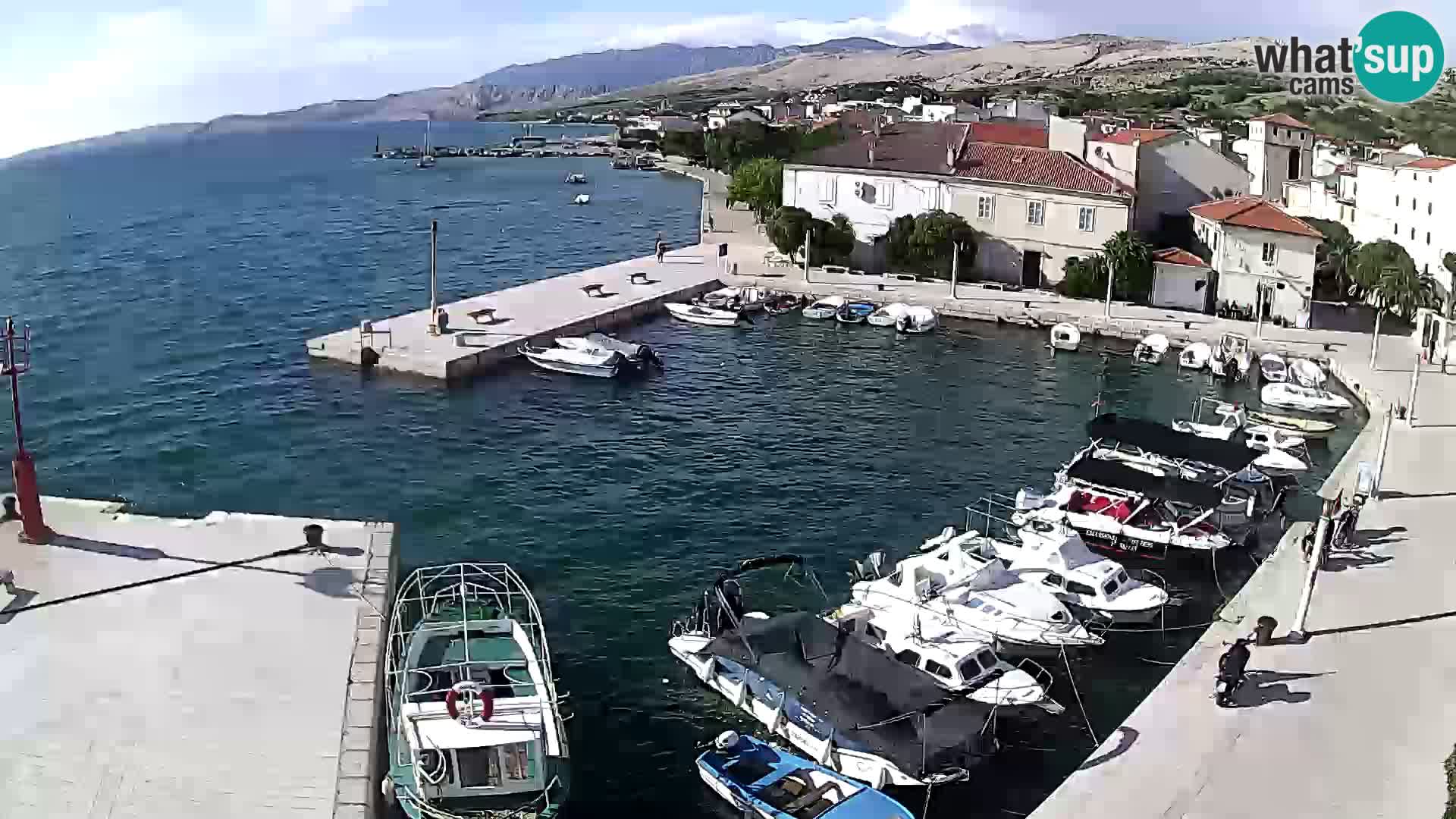 Pag web kamera – gradska marina