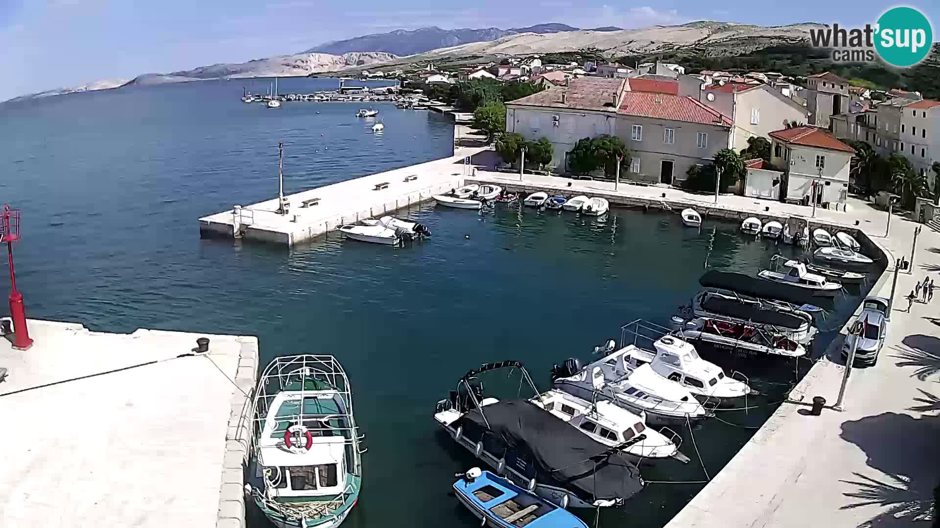 Livecam Pag – Marina de la ville