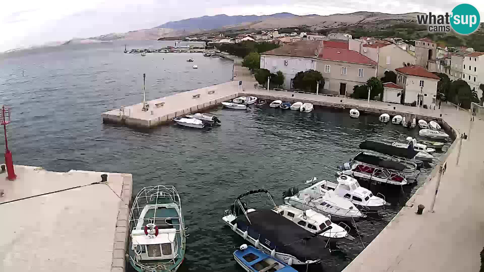 Pag spletna kamera – Mestna marina