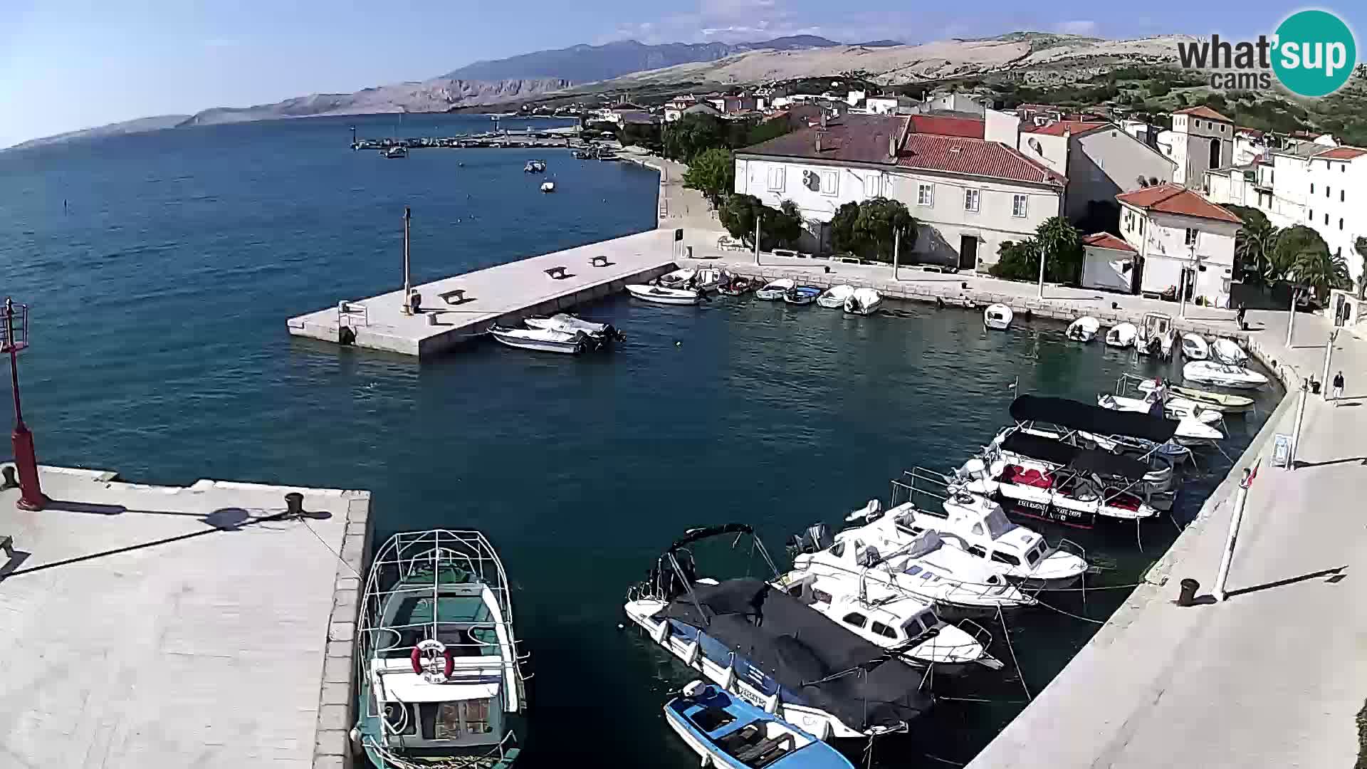 Pag Live webcam – porto turistico