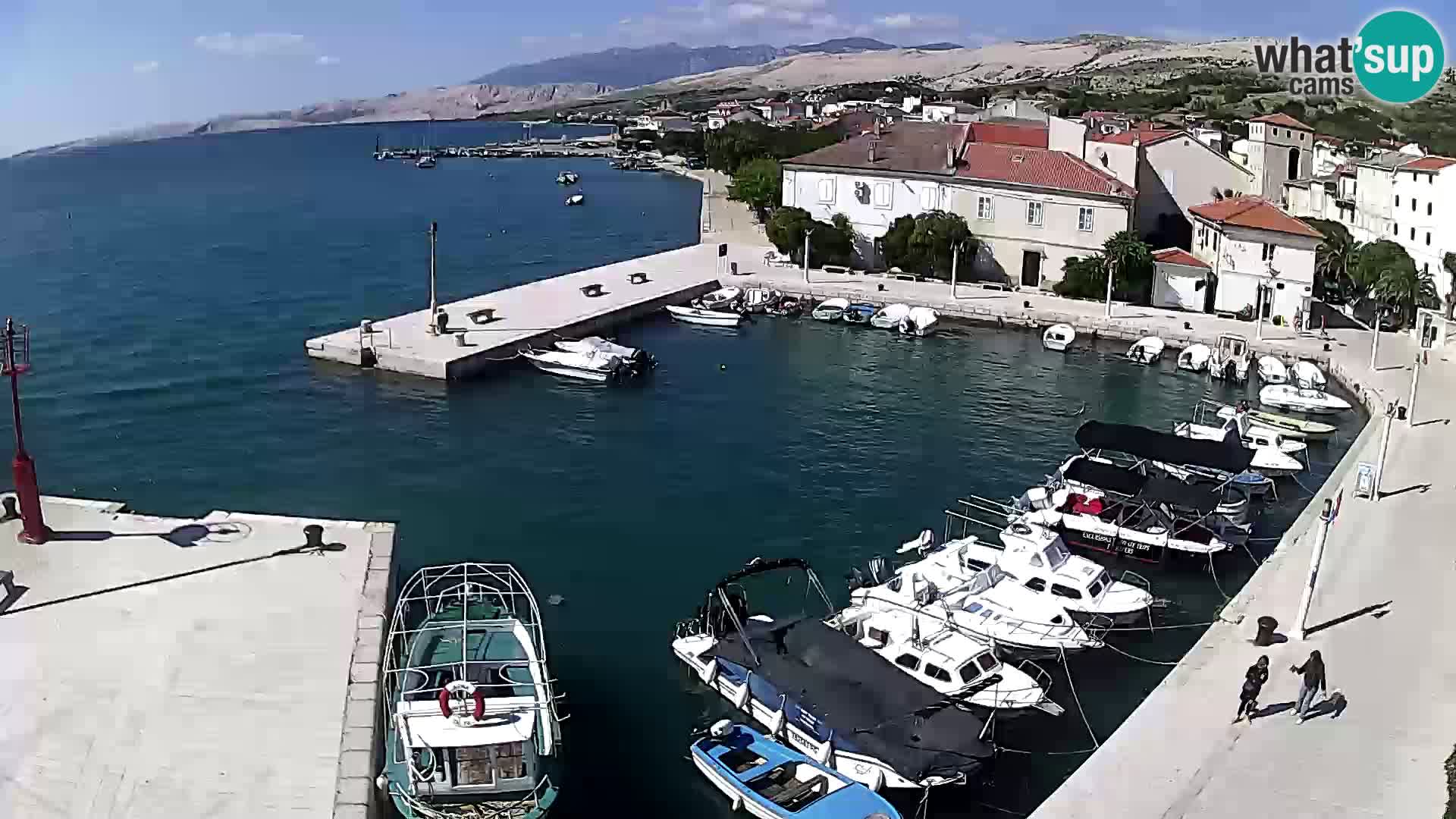 Pag web kamera – gradska marina