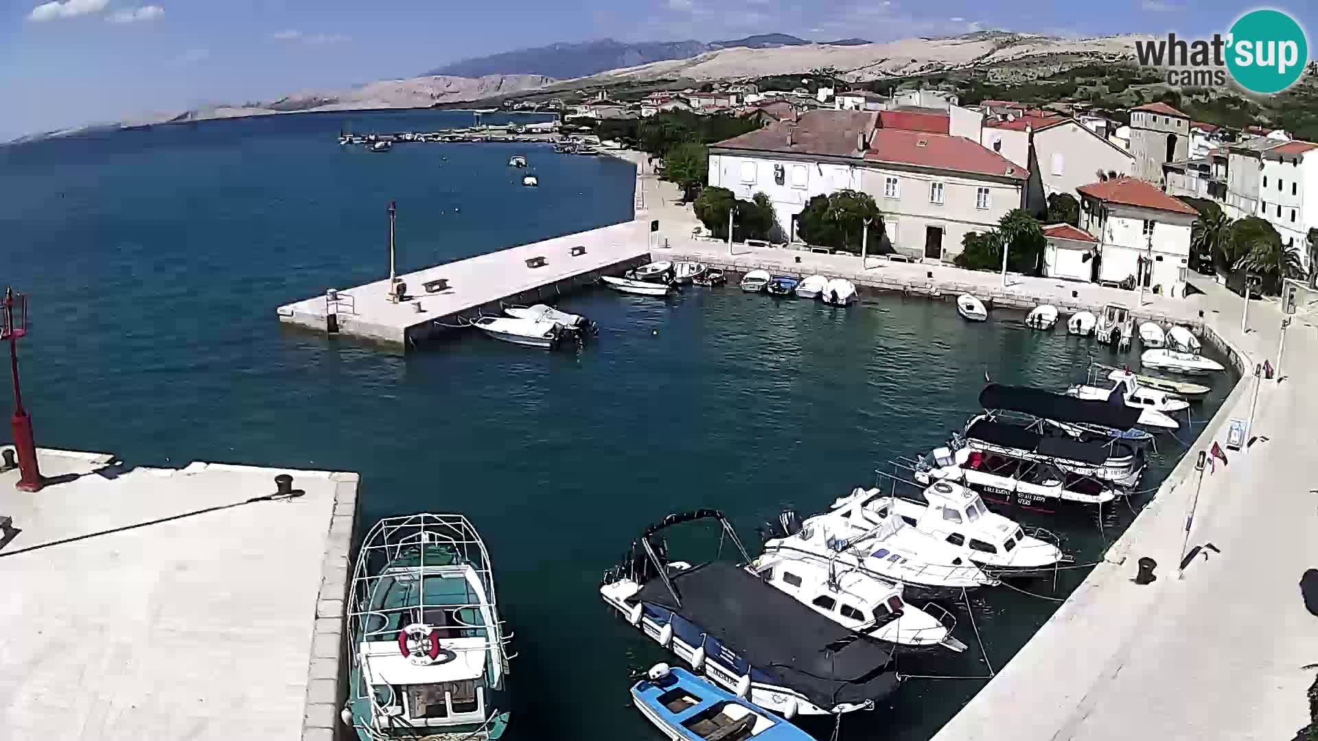 Pag web kamera – gradska marina