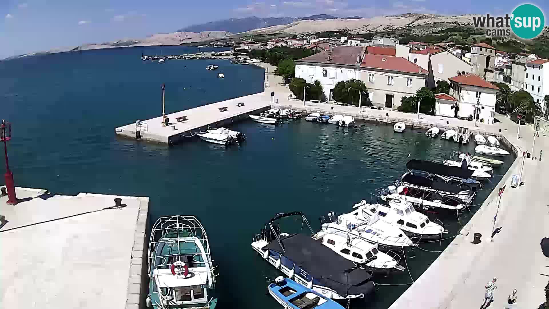 Pag spletna kamera – Mestna marina
