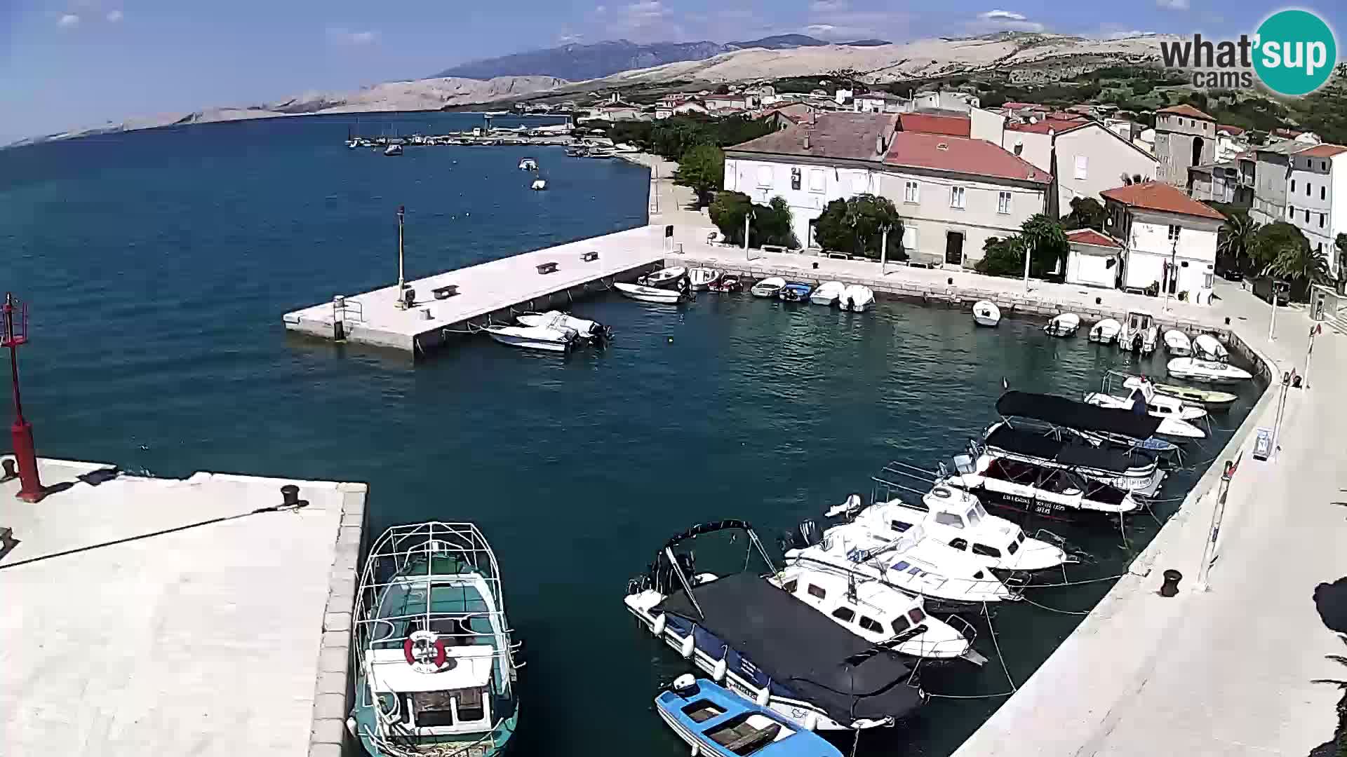 Pag spletna kamera – Mestna marina