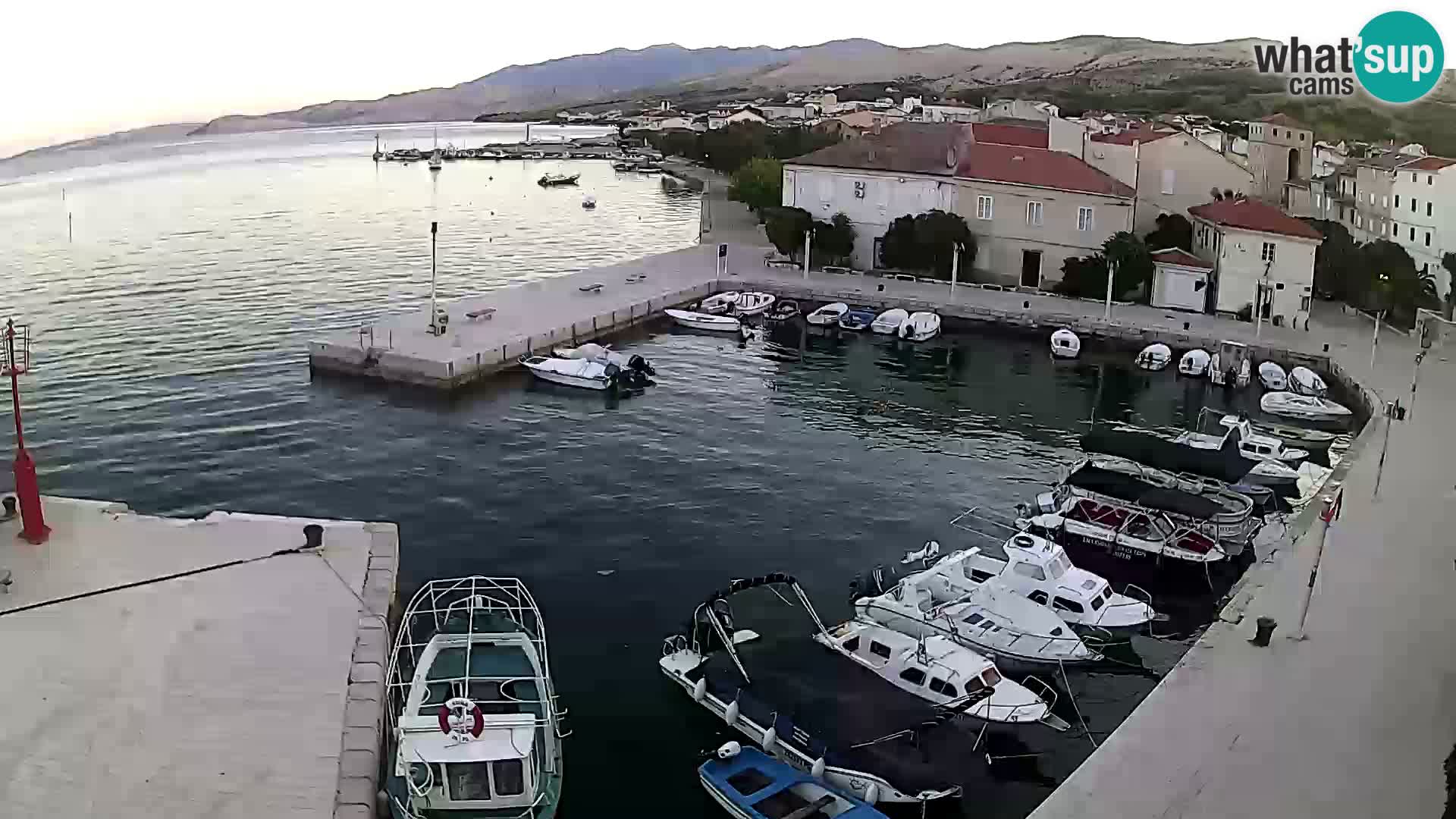 Pag web kamera – gradska marina