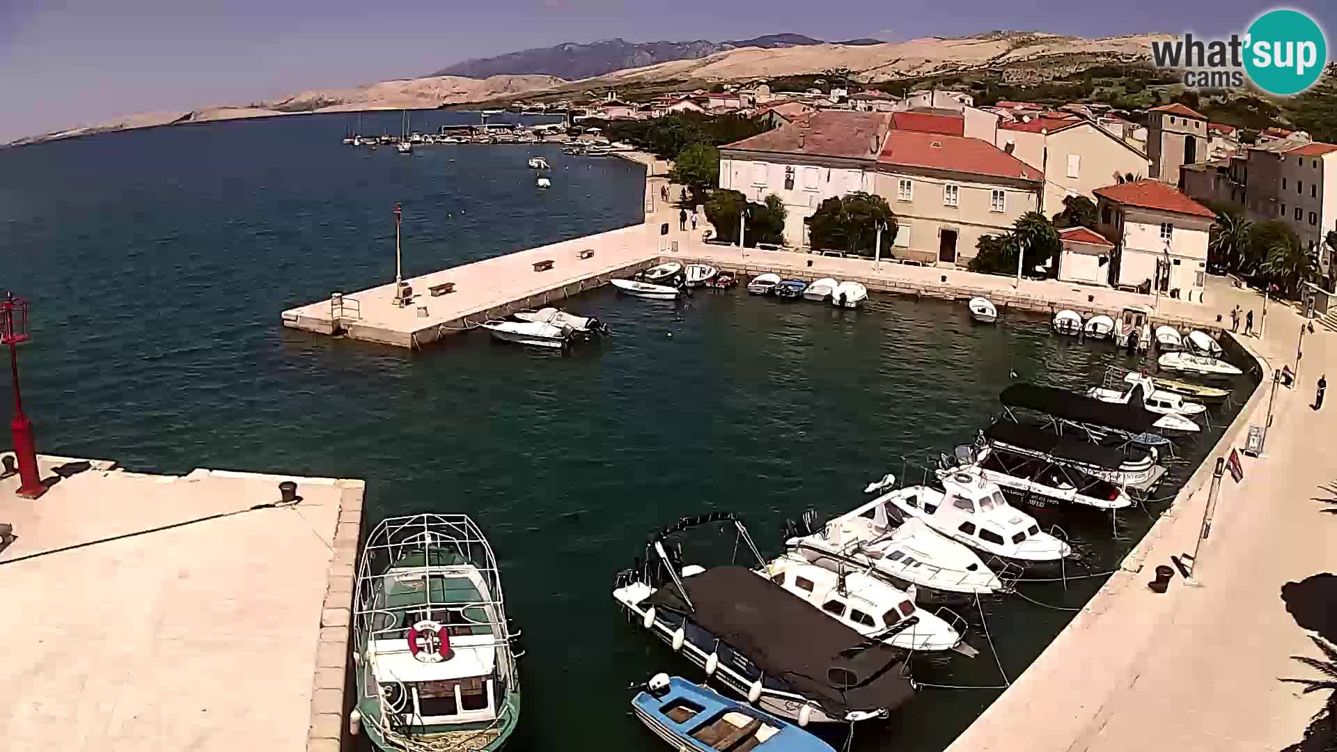 Pag web kamera – gradska marina
