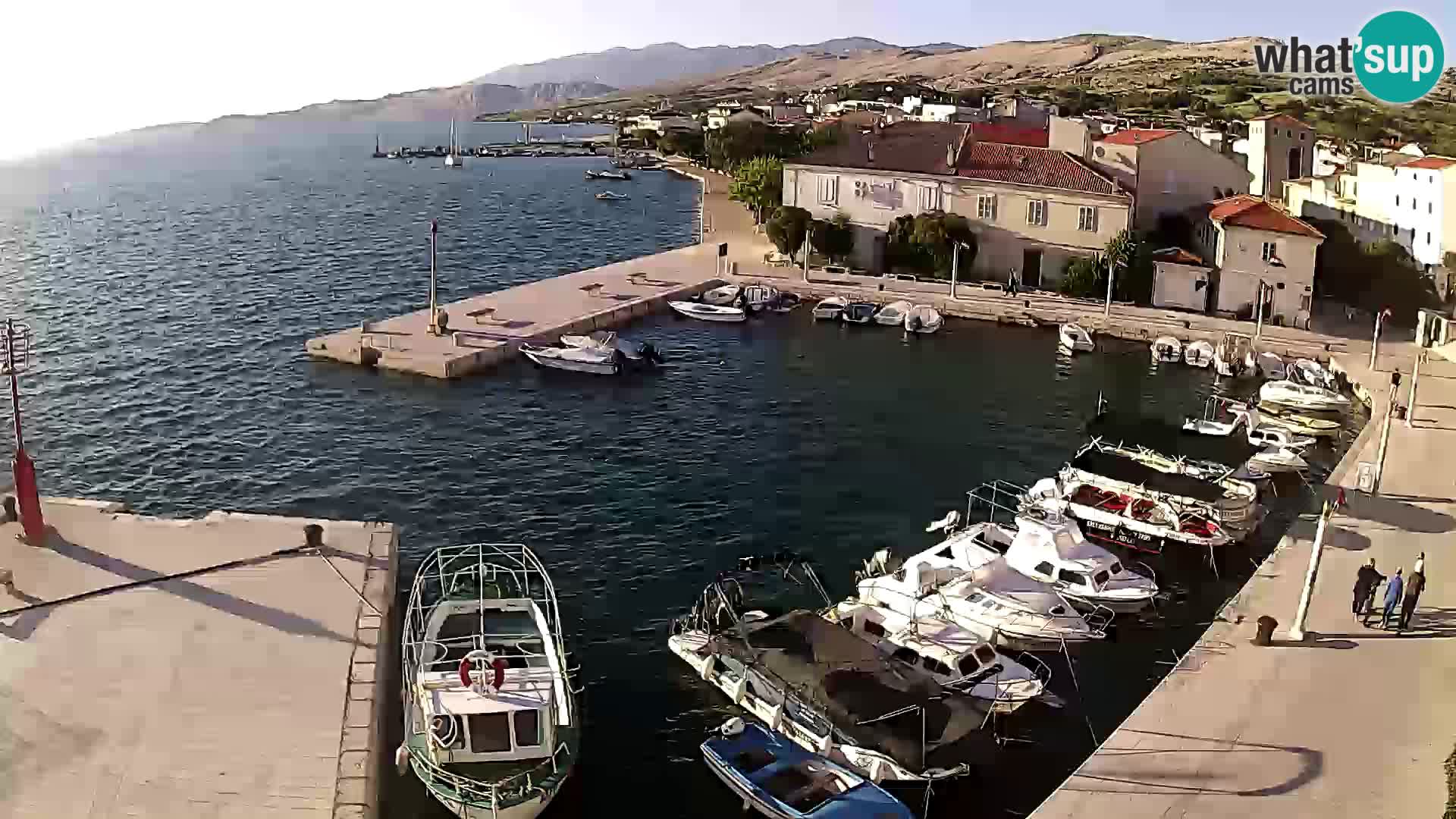 Pag Live webcam – porto turistico