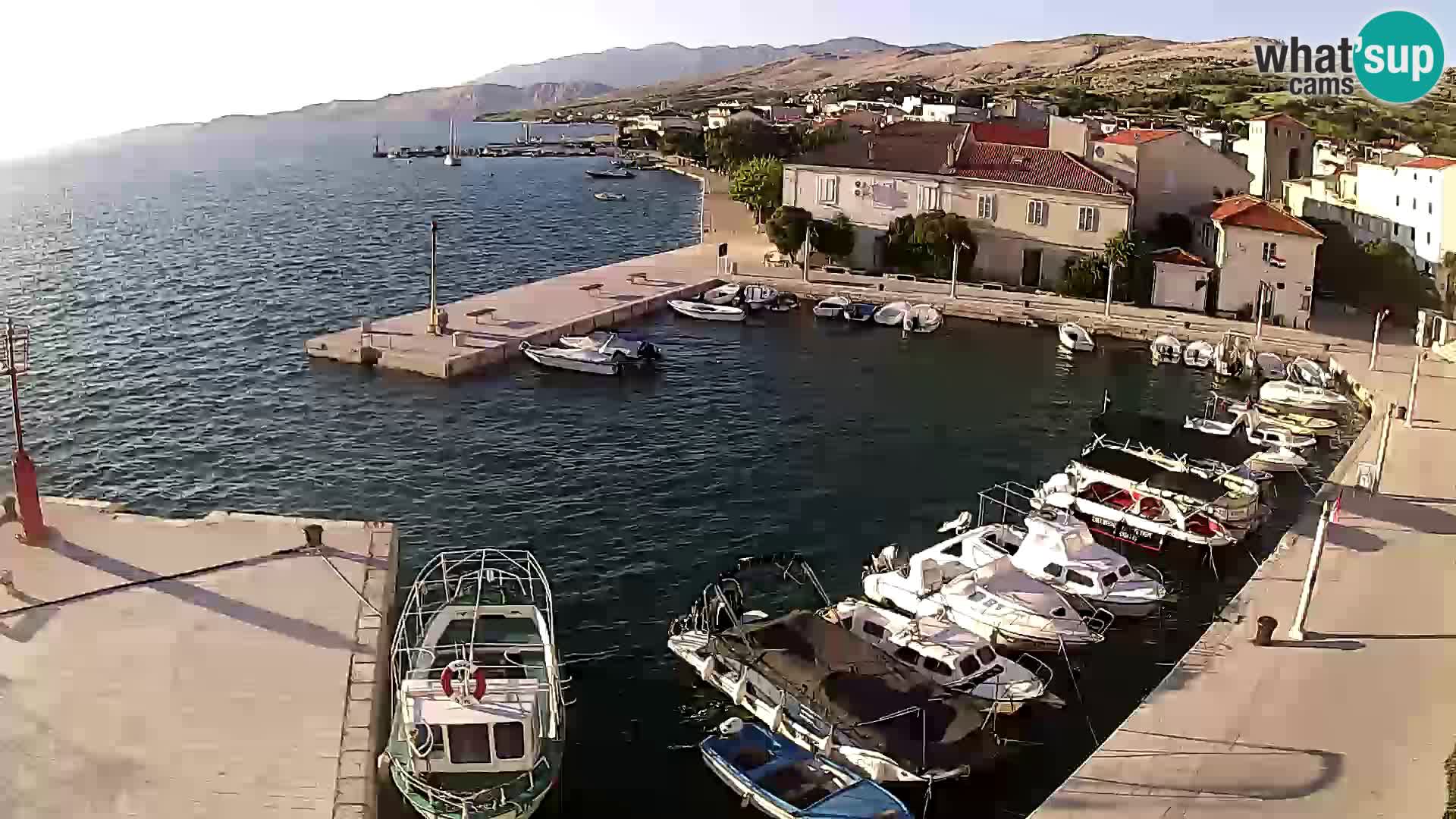 Pag webcam – town marina