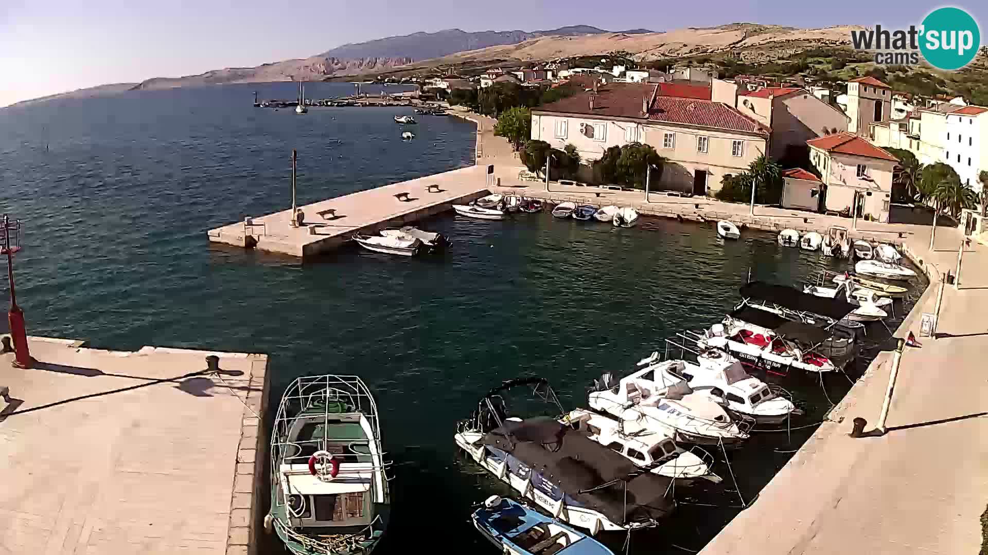 Pag spletna kamera – Mestna marina