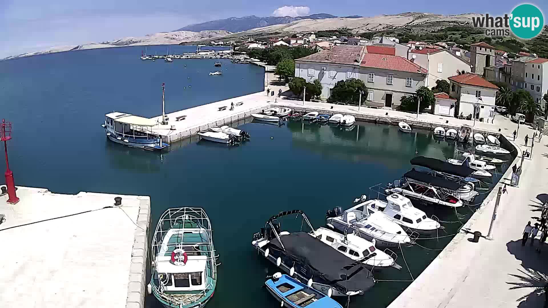 Pag Live webcam – porto turistico