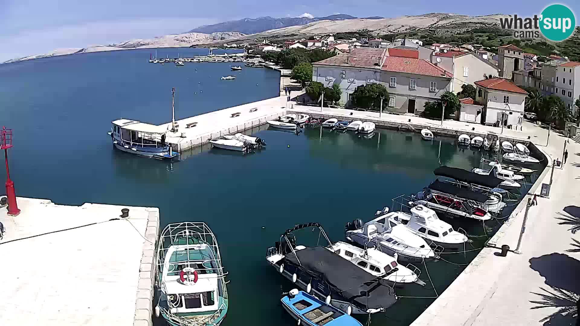 Pag spletna kamera – Mestna marina