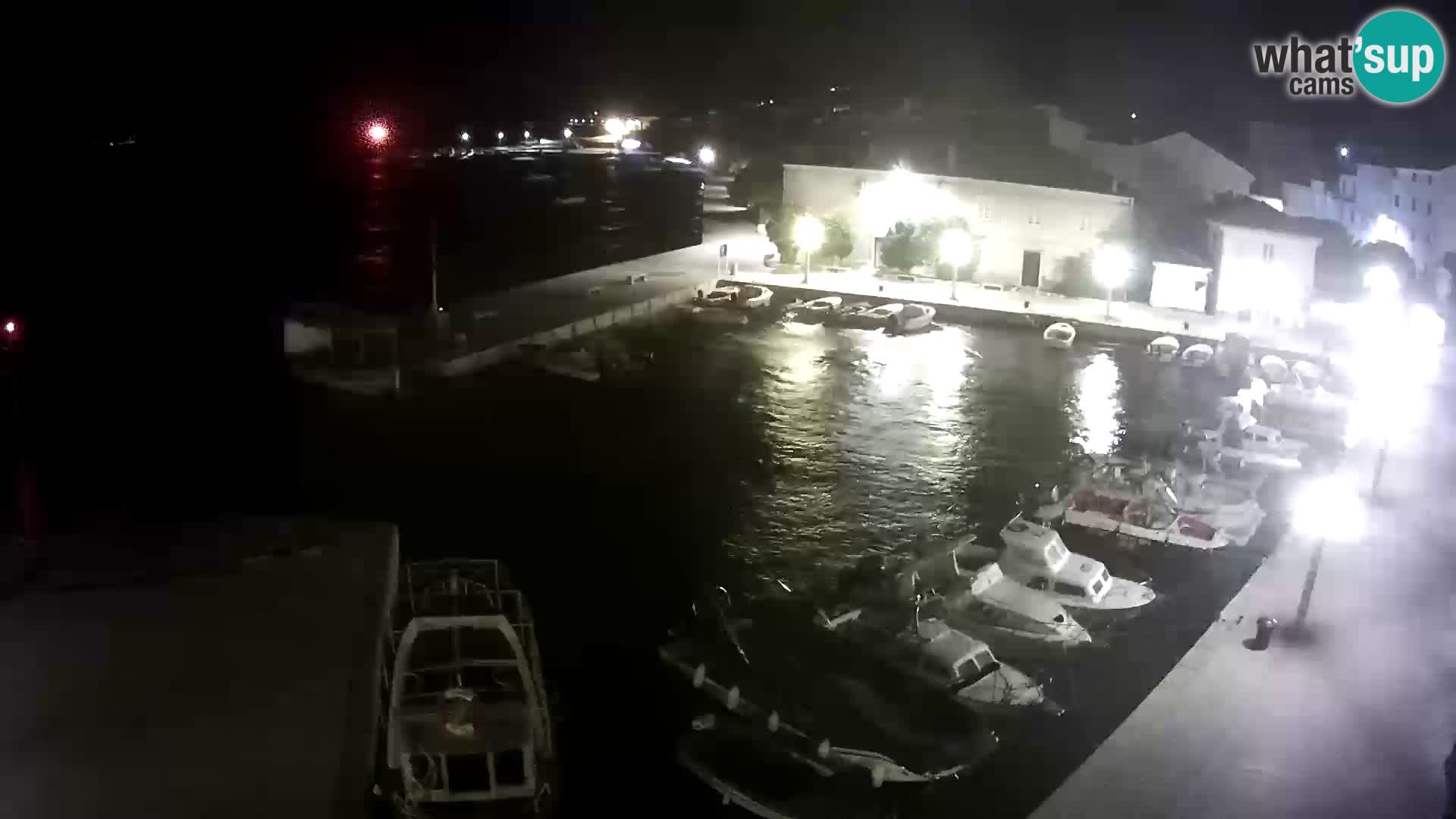 Pag webcam – town marina