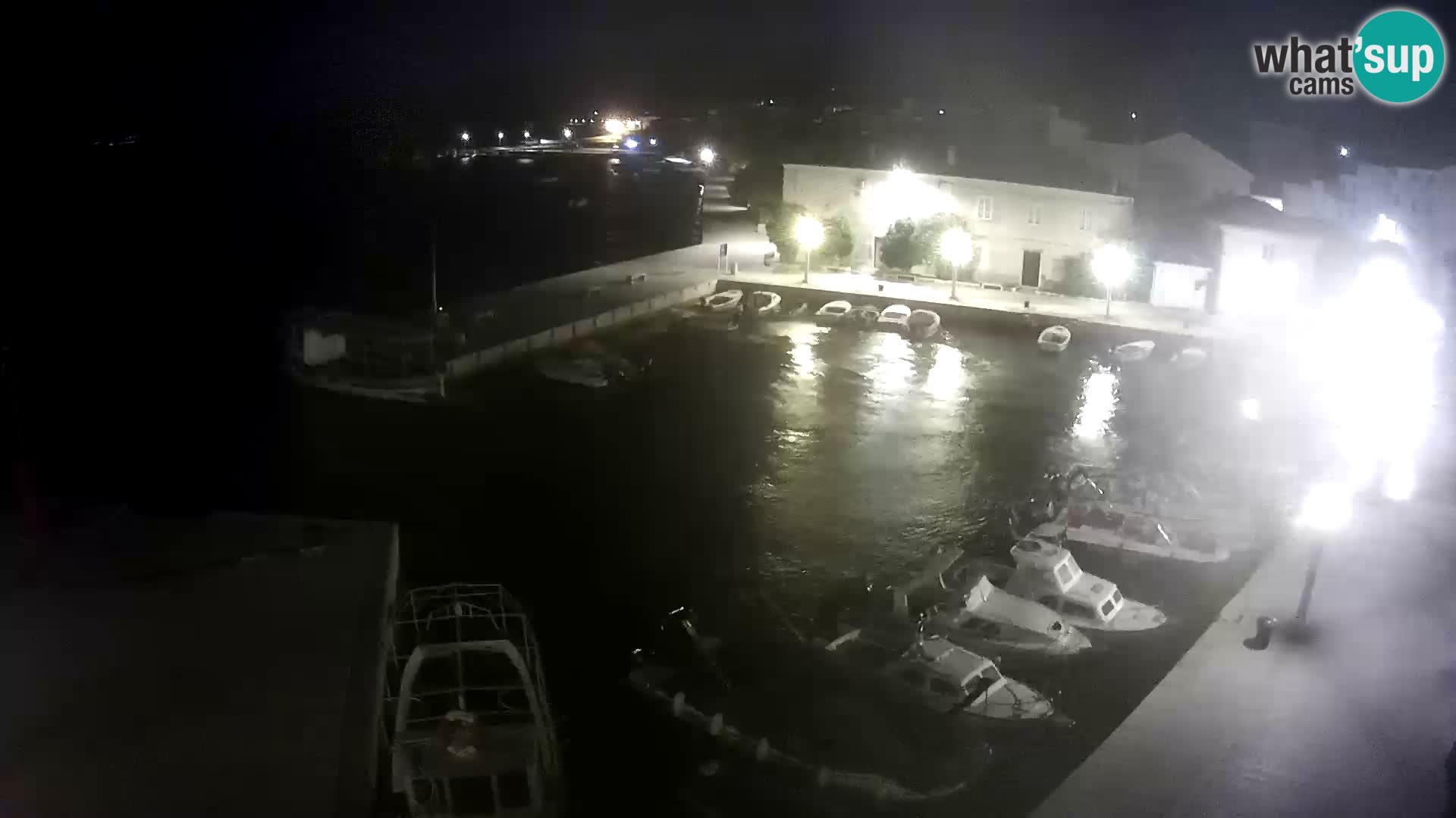 Pag webcam – town marina